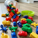 Learning Resources - Køretøjfigurer i plast - 72 stk