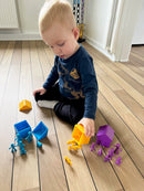 Tælle & Sortere sæt - Mit Nabolag - 48 dele