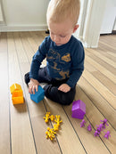 Tælle & Sortere sæt - Mit Nabolag - 48 dele