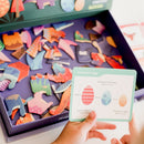 mierEdu - Magnetisk legesæt - Dinosaurer - Fra 3 år