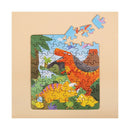 mierEdu  - Magnetisk puslespil - Dinosaurer - Fra 4 år.