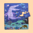 mierEdu  - Magnetisk puslespil - Dinosaurer - Fra 4 år.