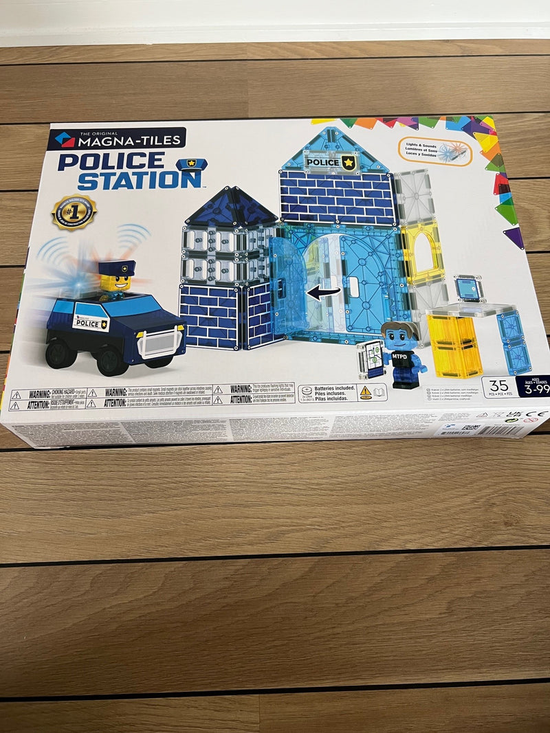 Magna-Tiles - Politistation - 36 dele