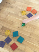 Magna-Tiles Dyr & Figurer - 75 stk. transparent.