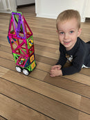 Magplayer magnetlegetøj - 208 dele Transformer