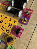 Magplayer magnetlegetøj - 208 dele Transformer