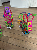 Magplayer magnetlegetøj - 208 dele Transformer