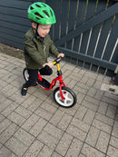 PUKY Løbecykel LR 1  - Rød - Punkterfri dæk