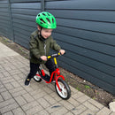 PUKY Løbecykel LR 1  - Rød - Punkterfri dæk