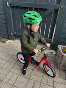 PUKY Løbecykel LR 1  - Rød - Punkterfri dæk