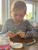 Elastiksnor 1,2 mm x 25 m pastel lilla