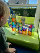 Polydron KinderMag Gennemsigtig - 96 dele