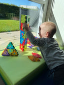 Polydron KinderMag Gennemsigtig - 96 dele