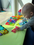 Polydron KinderMag Gennemsigtig - 96 dele