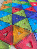 Polydron KinderMag Gennemsigtig - 96 dele