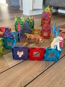 Polydron KinderMag Gennemsigtig - 96 dele