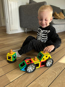 Polydron Magnetisk Hjulsæt - 92 dele - Fra 3 år