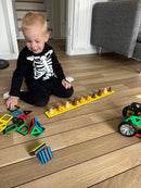 Polydron Magnetisk Hjulsæt - 92 dele - Fra 3 år