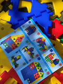 Polydron XL sæt - 36 dele - fra 3 år