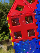 Polydron XL sæt - 72 dele - fra 3 år