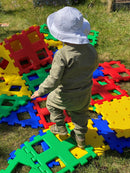 Polydron XL sæt - 72 dele - fra 3 år