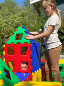 Polydron XL sæt - 72 dele - fra 3 år