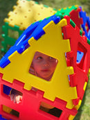 Polydron XL sæt - 12 dele - fra 3 år