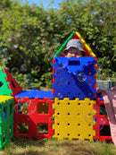 Polydron XL sæt - 72 dele - fra 3 år