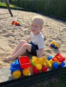 Sandkasse Bilpakke fra Dantoy - 17 cm - 12 stk.