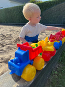 Sandkasse Bilpakke fra Dantoy - 17 cm - 12 stk.