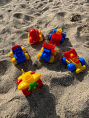 Sandkasse Bilpakke fra Dantoy - 17 cm - 12 stk.