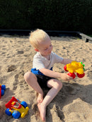 Sandkasse Bilpakke fra Dantoy - 17 cm - 12 stk.