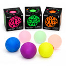 Neon Squish stressbolde - 3 stk.