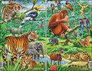 Larsen Puslespil - 2 stk. Jungledyr - Billede 1