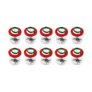 Et sæt med 10 stk. insektglas.