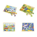 Puslespil i træ - 4 stk - Billede 1