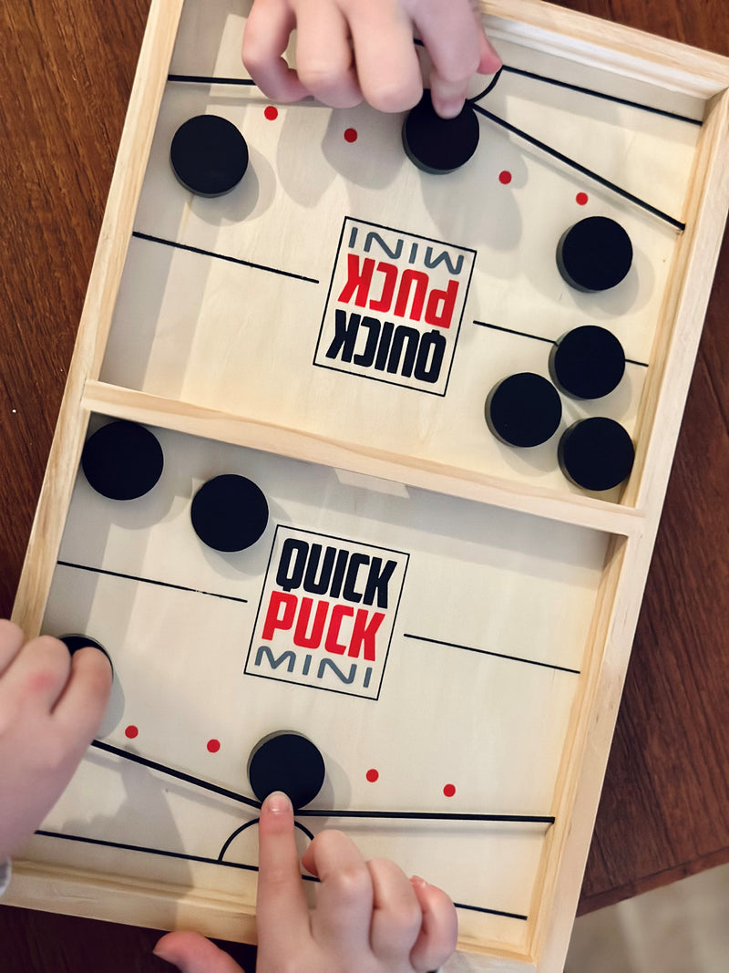Sling Puck - Quick Puck MINI festspil - 35 x 21 cm.