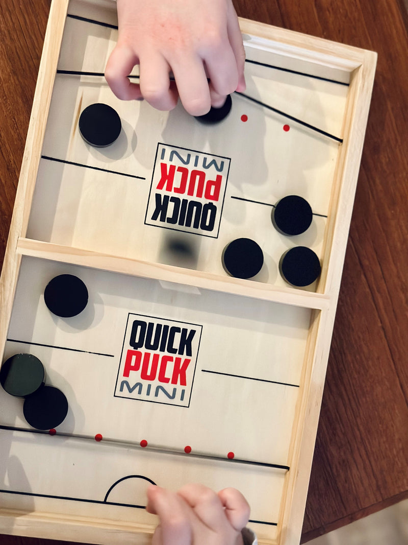 Sling Puck - Quick Puck MINI festspil - 35 x 21 cm.