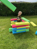 RIWI XXL Byggeklodser i skum - 12 stk