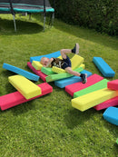 RIWI XXL Byggeklodser i skum - 12 stk