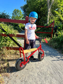 Rose Løbecykel m. Ballondæk - STOR - fra 5-6 år