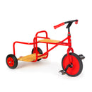 Rose Mellem Ladcykel - Massive gummidæk - fra 4-10 år.