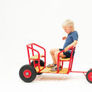 Rose Taxavogn-Anhænger - Punkterfri Ballondæk - Fra 3 år