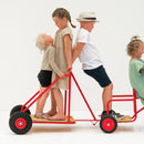 Rose Stridsvogn Anhænger - Punkterfri Gummidæk - Fra 3 år