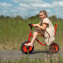 Rose Pedalcykel - Massive gummidæk - fra 4-6 år.