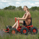 ROSE Gokart Kæmpestor - med 6 stk. traktordæk - fra 5 - 99 år.