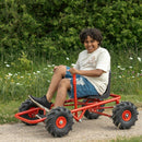 ROSE Gokart Stor - med Traktordæk - fra 5 - 99 år.