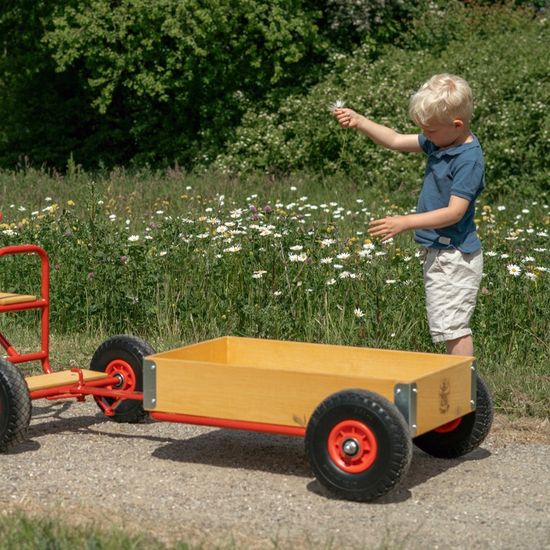 Rose Trailer - Stor 66x42 cm - Punkterfri Ballondæk - Fra 3 år