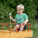 ROSE Trækvogn med Massive Gummidæk - Stor