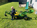 RollyJunior - John Deere pedaltraktor - Fra 3 år.